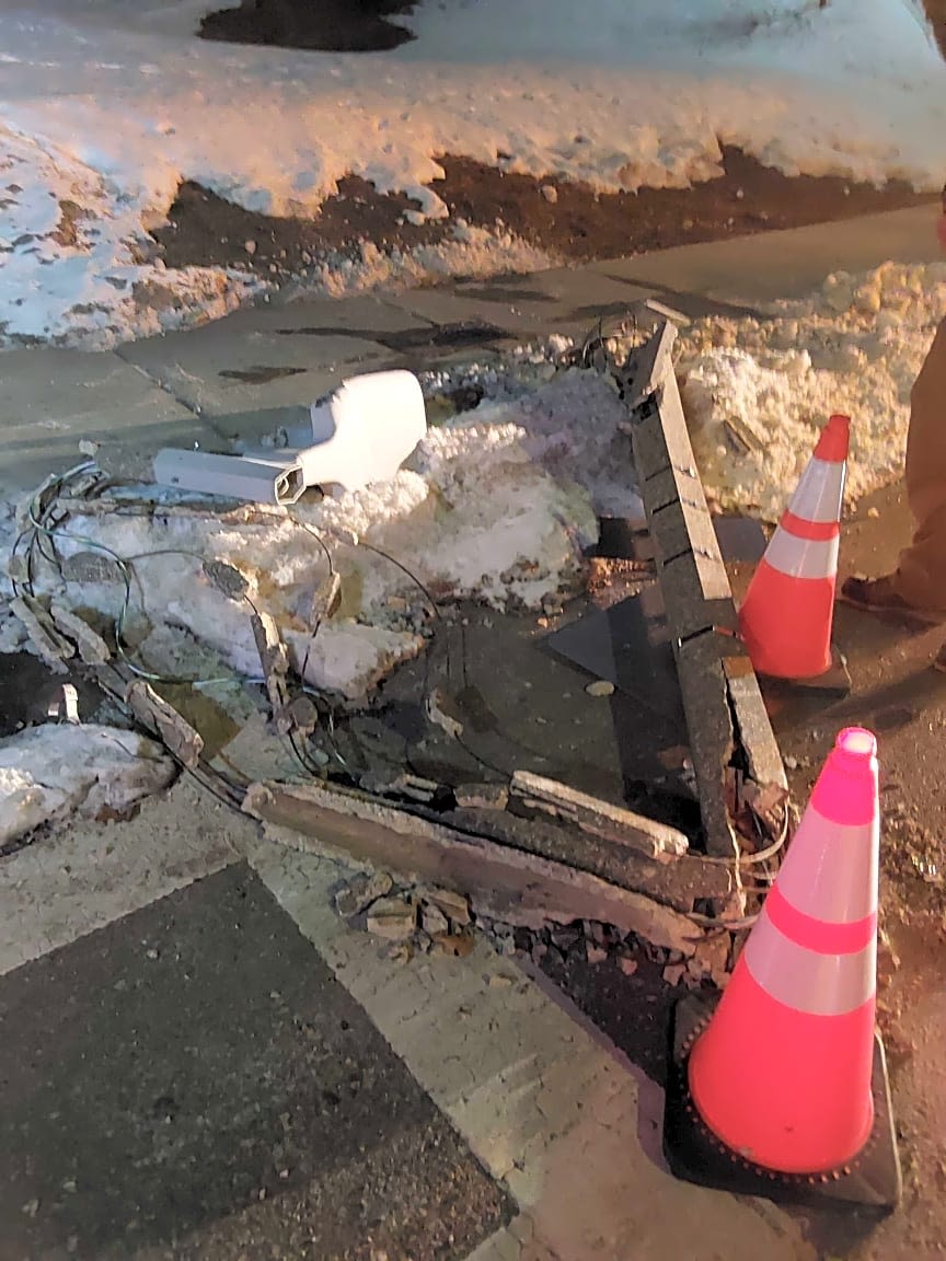 Image submitted with report