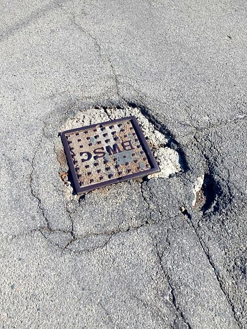 Image submitted with report