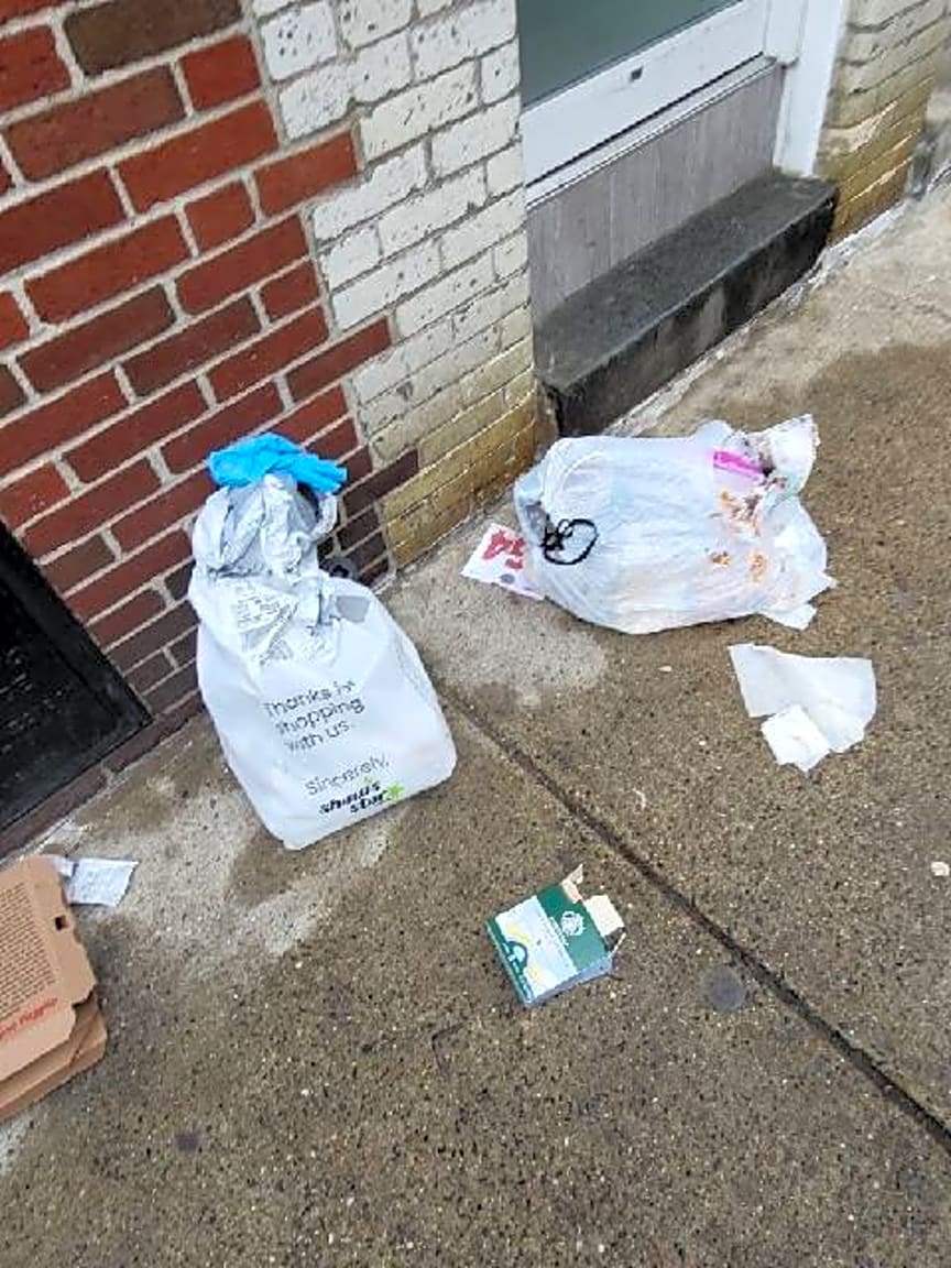 Image submitted with report