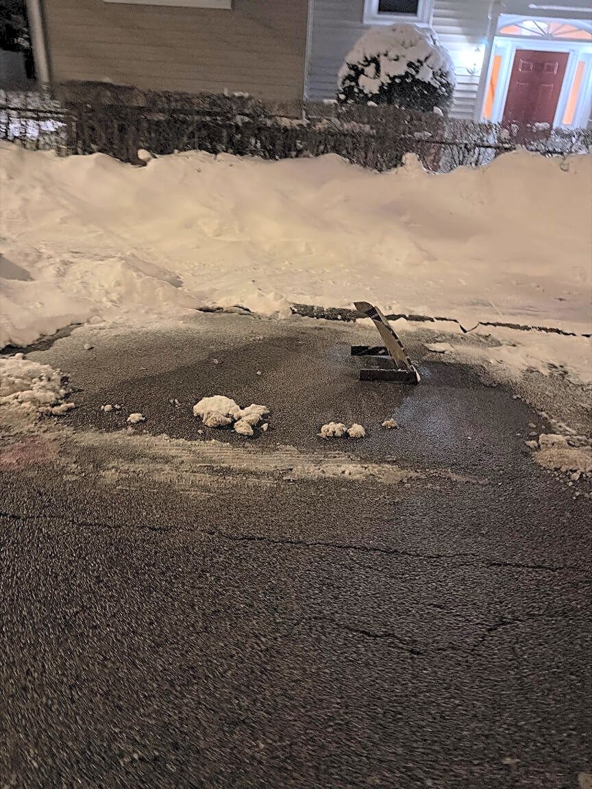 Image submitted with report