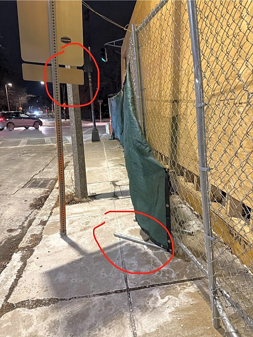 Image submitted with report