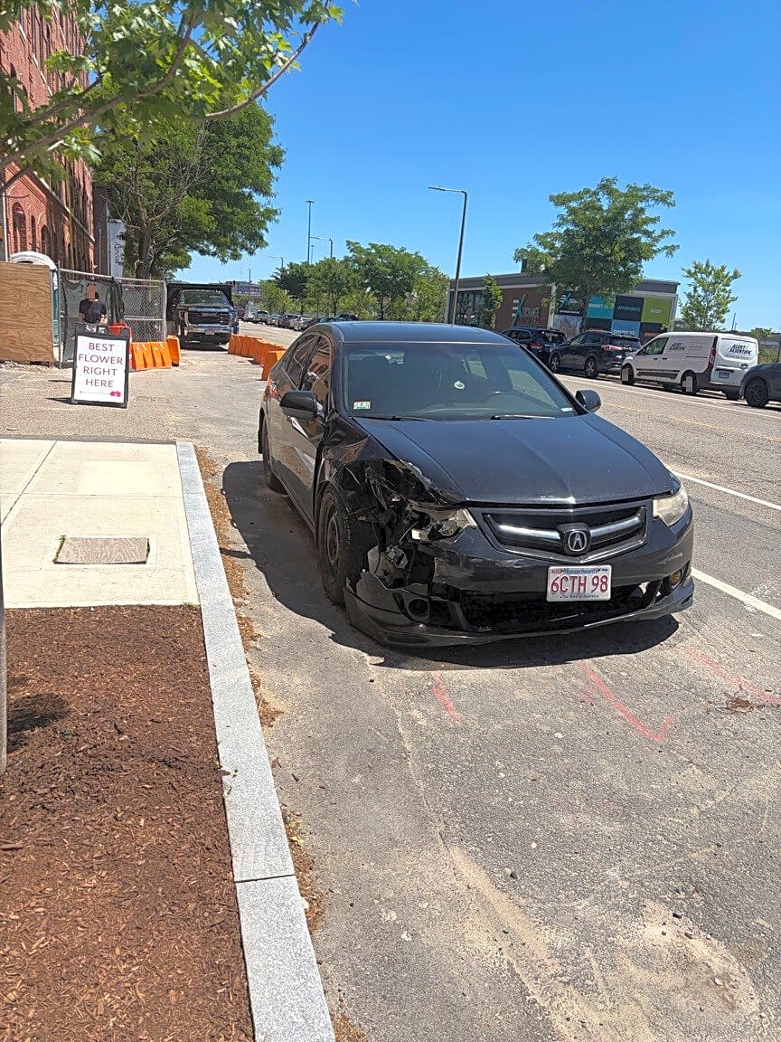 Image submitted with report