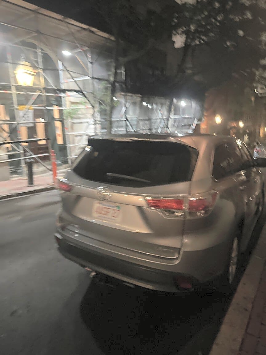 Image submitted with report