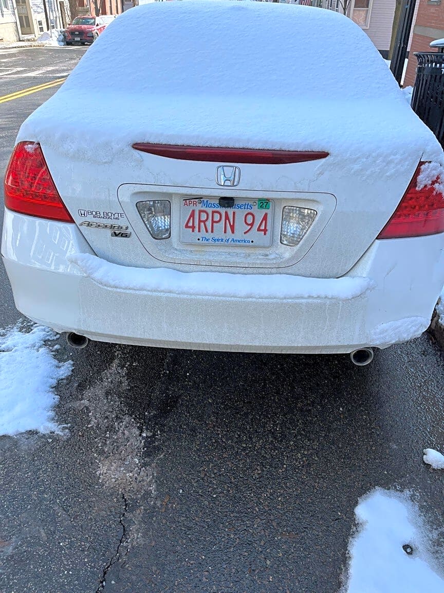 Image submitted with report