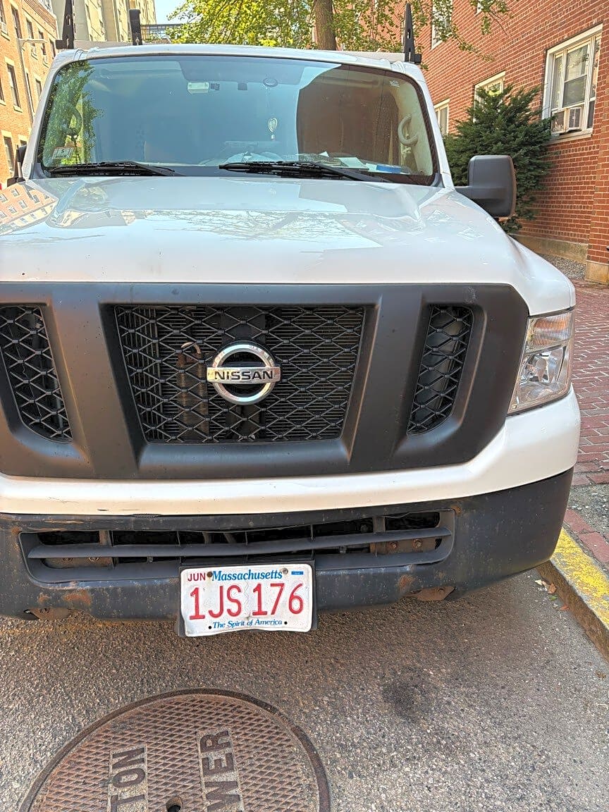 Image submitted with report