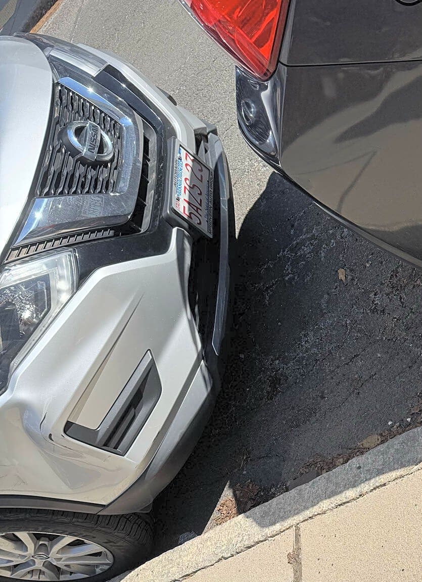 Image submitted with report