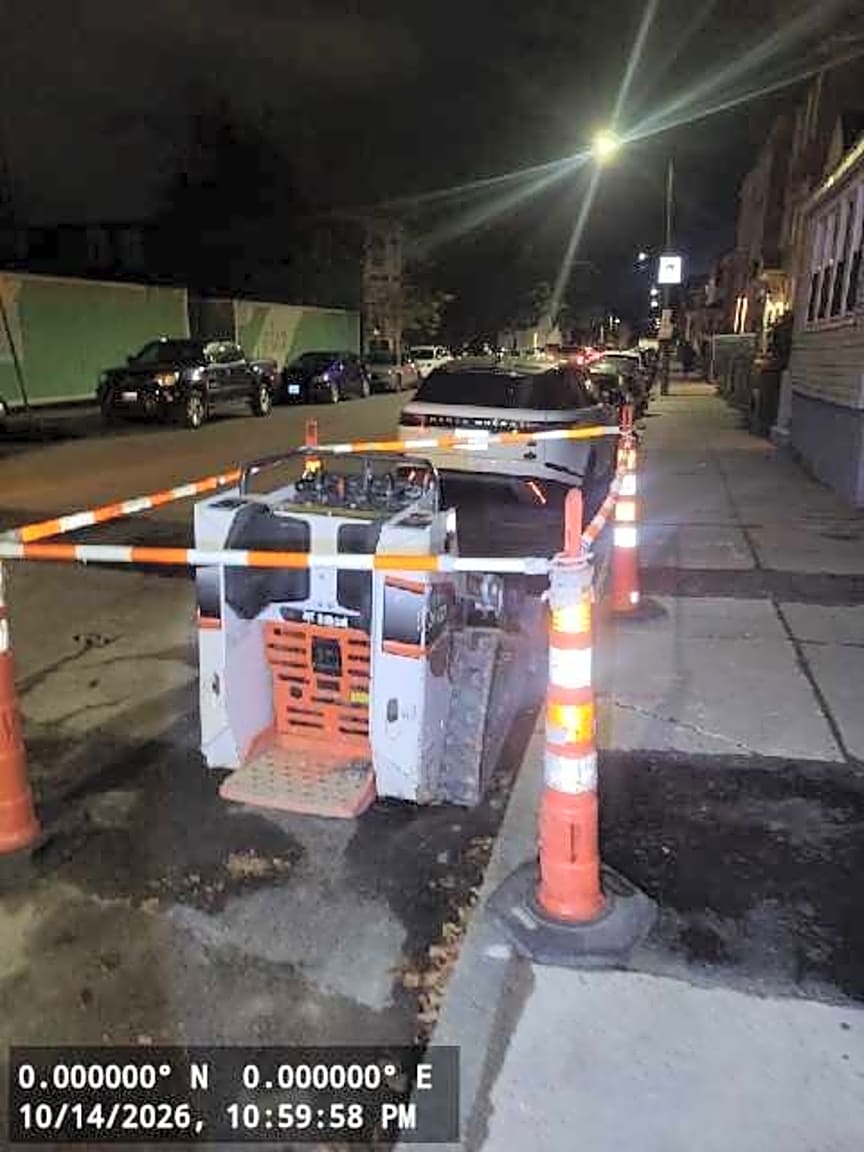 Image submitted with report