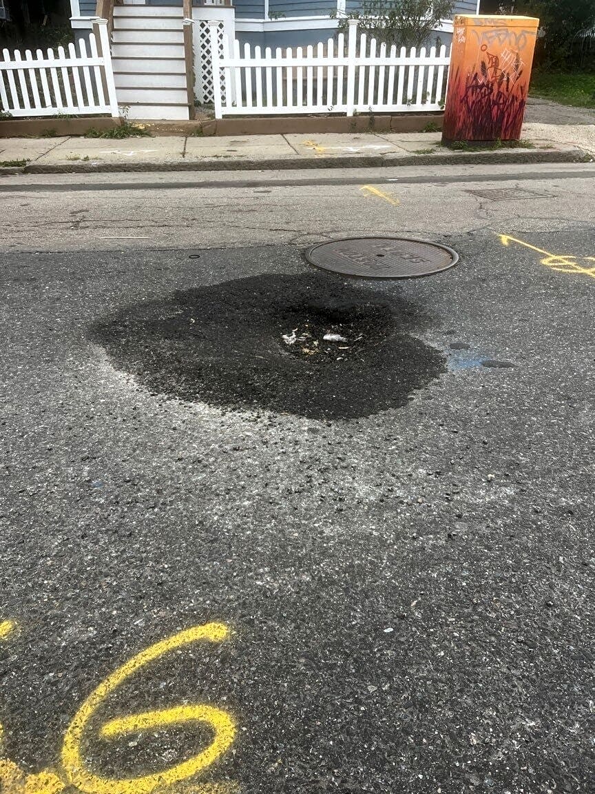 Image submitted with report