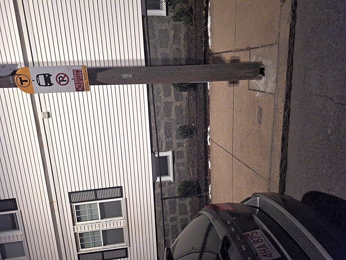 Image submitted with report