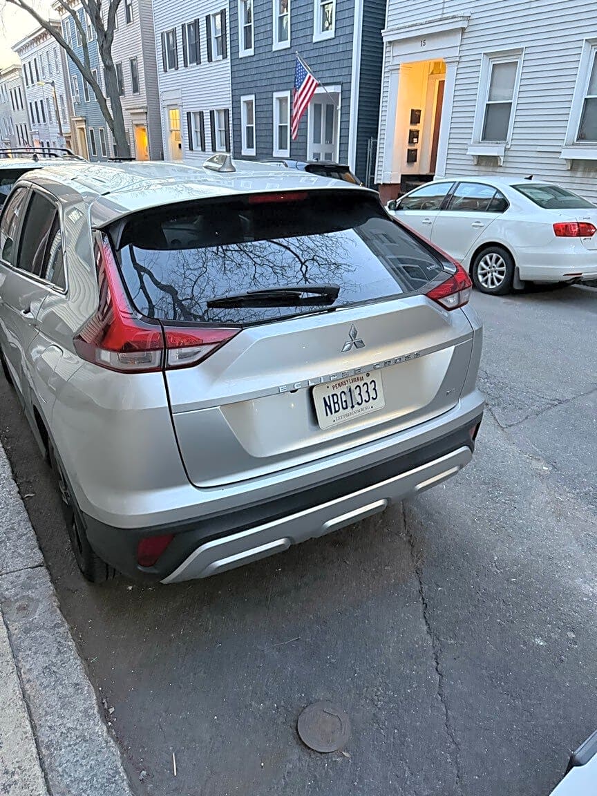 Image submitted with report