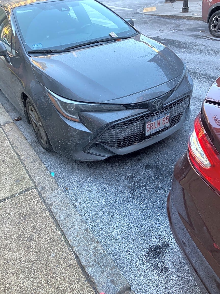 Image submitted with report