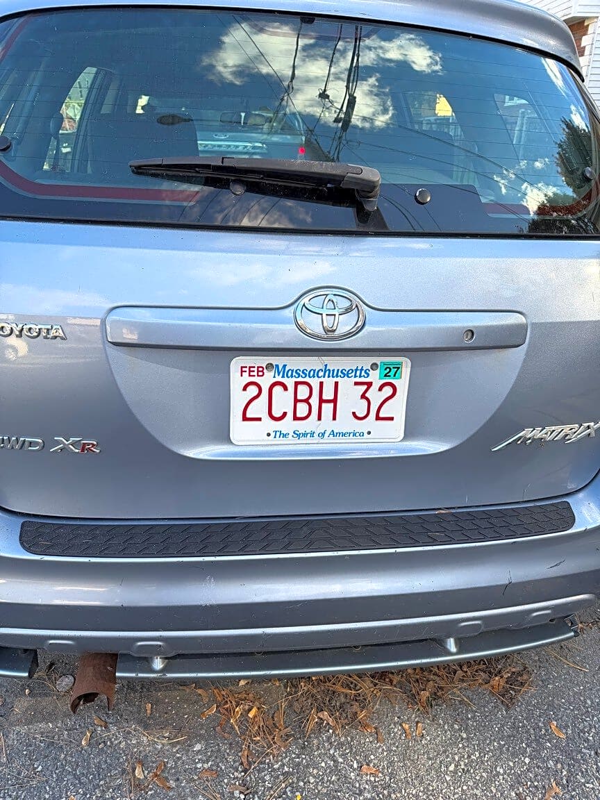 Image submitted with report