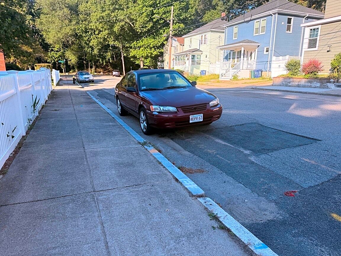 Image submitted with report