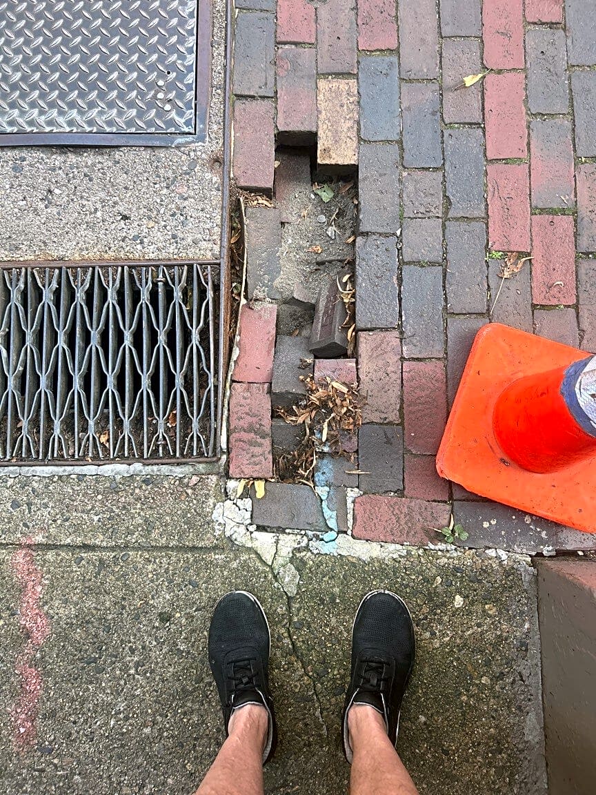 Image submitted with report