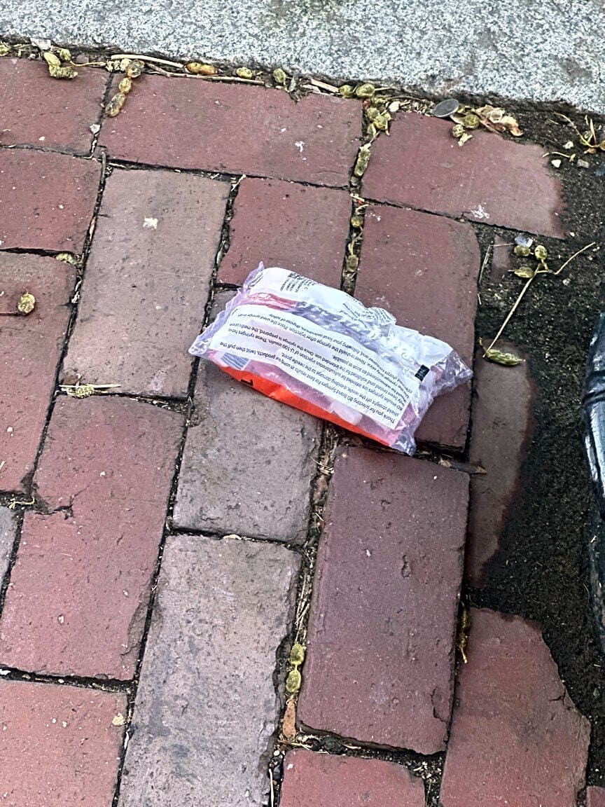 Image submitted with report