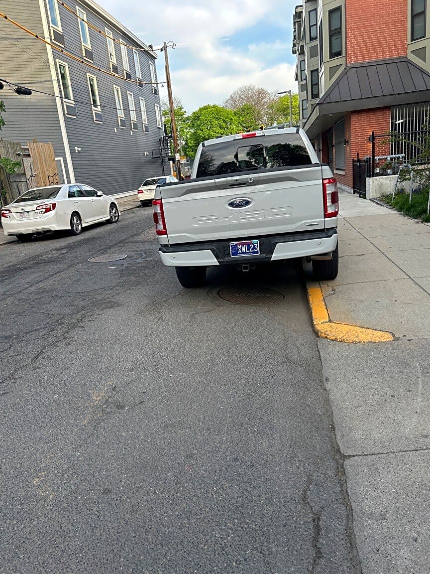 Image submitted with report