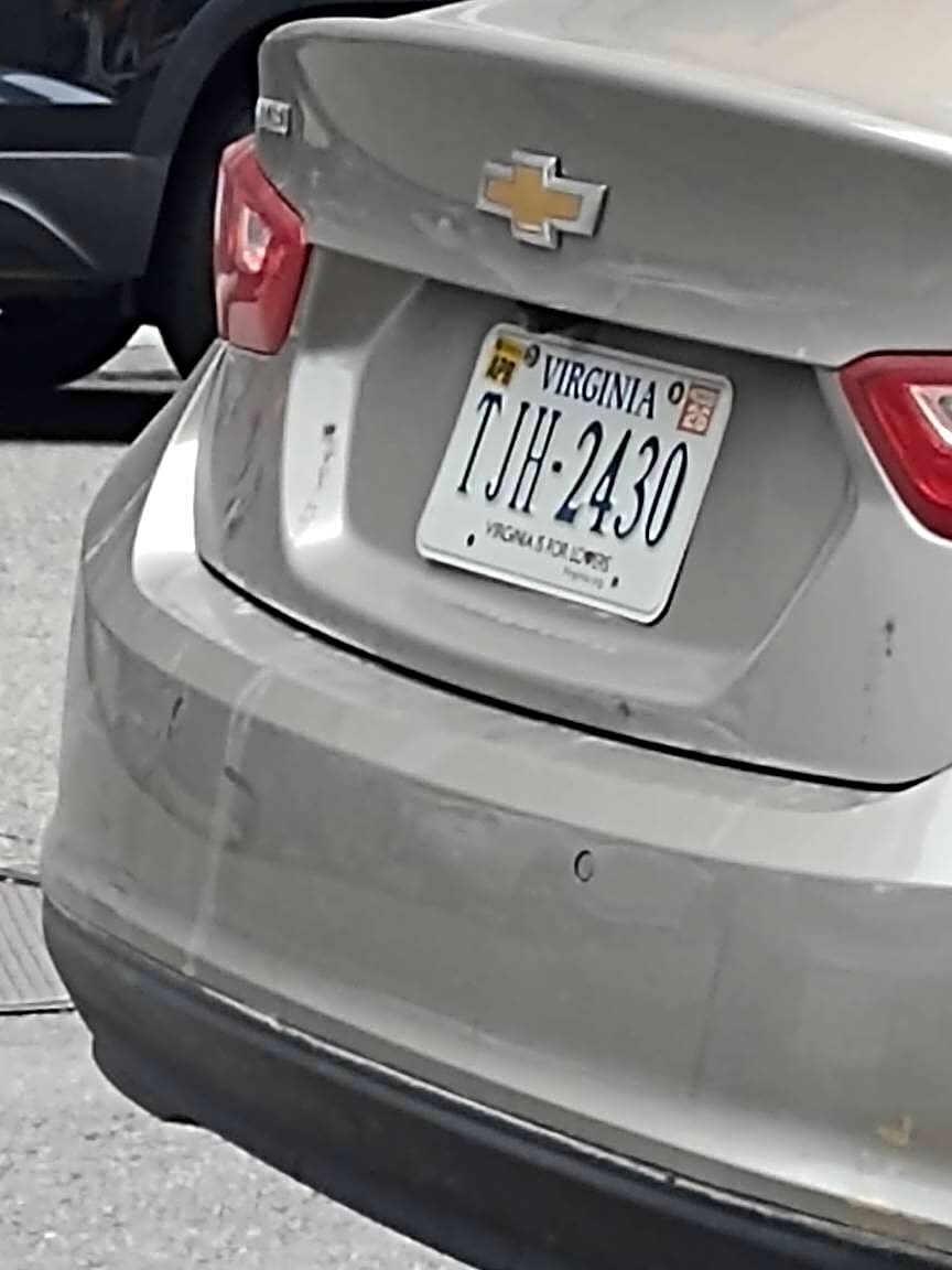 Image submitted with report