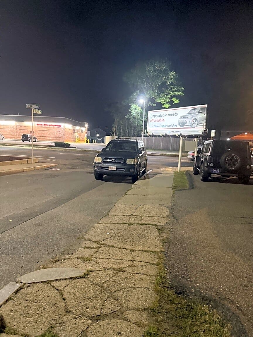 Image submitted with report
