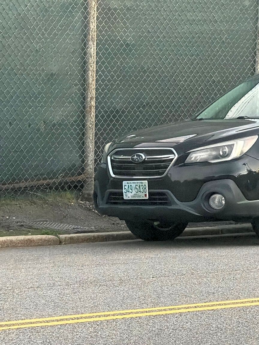 Image submitted with report