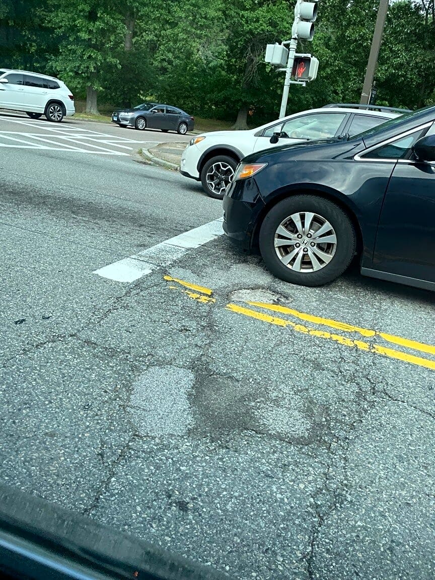 Image submitted with report
