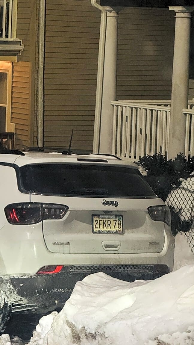 Image submitted with report