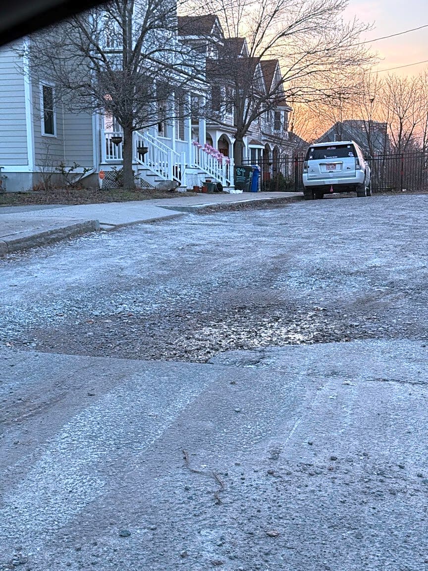 Image submitted with report