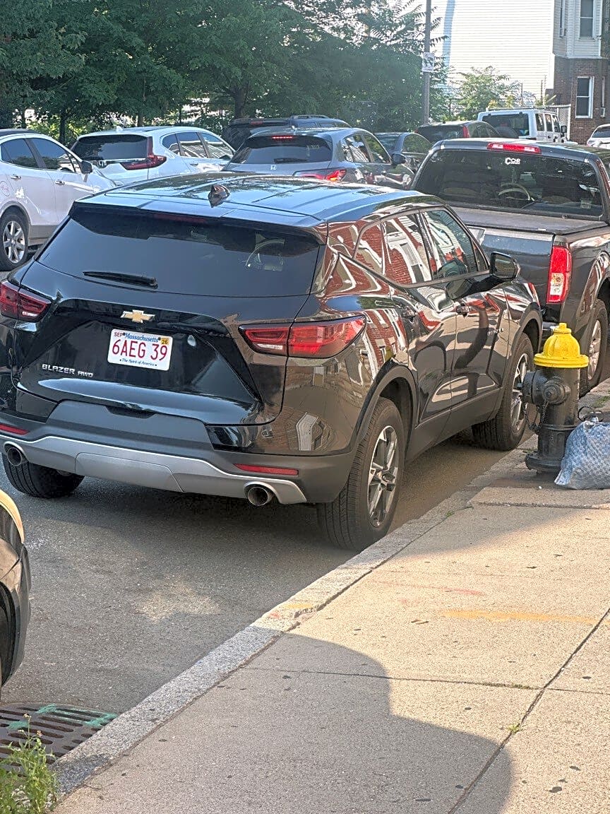 Image submitted with report