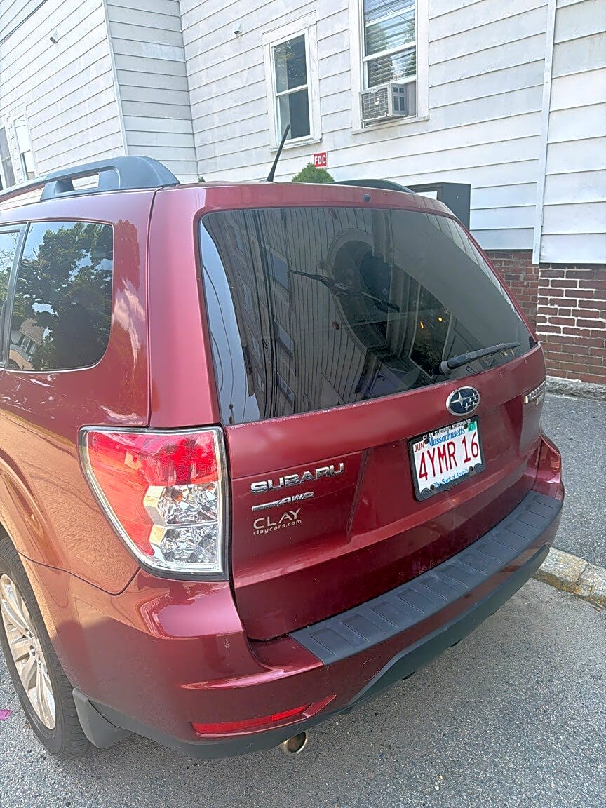 Image submitted with report