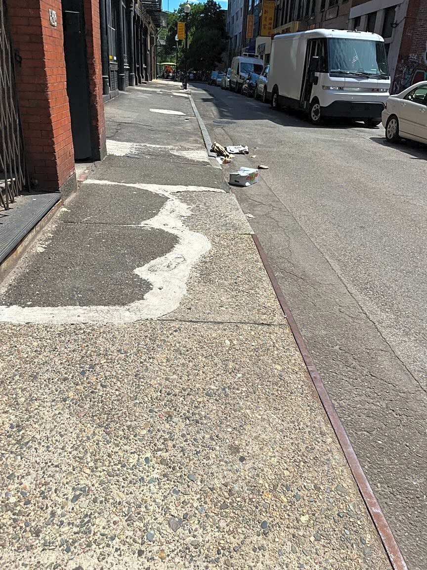 Image submitted with report
