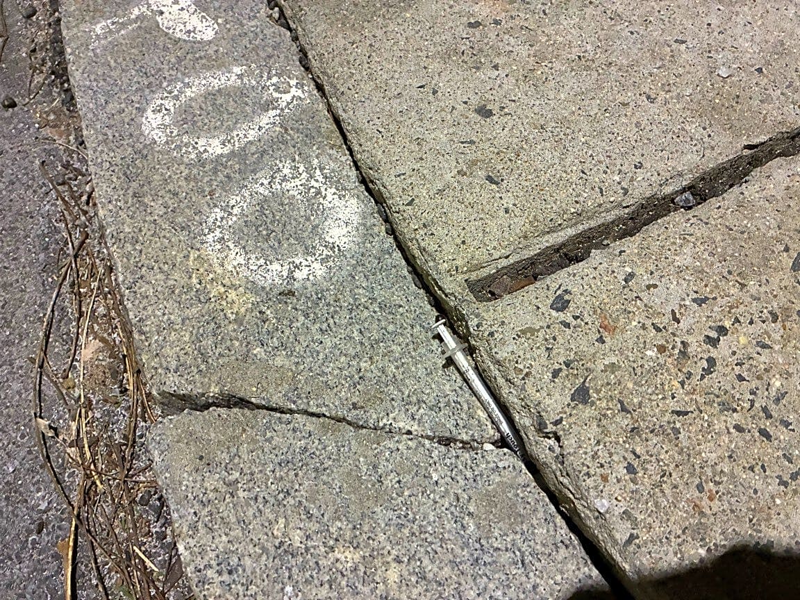 Image submitted with report