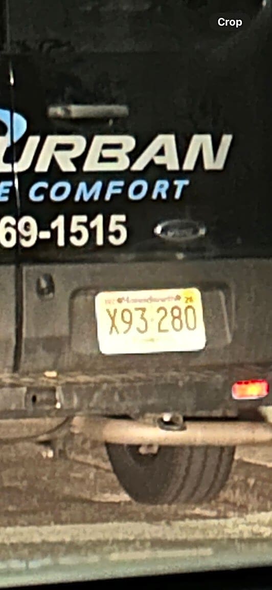 Image submitted with report