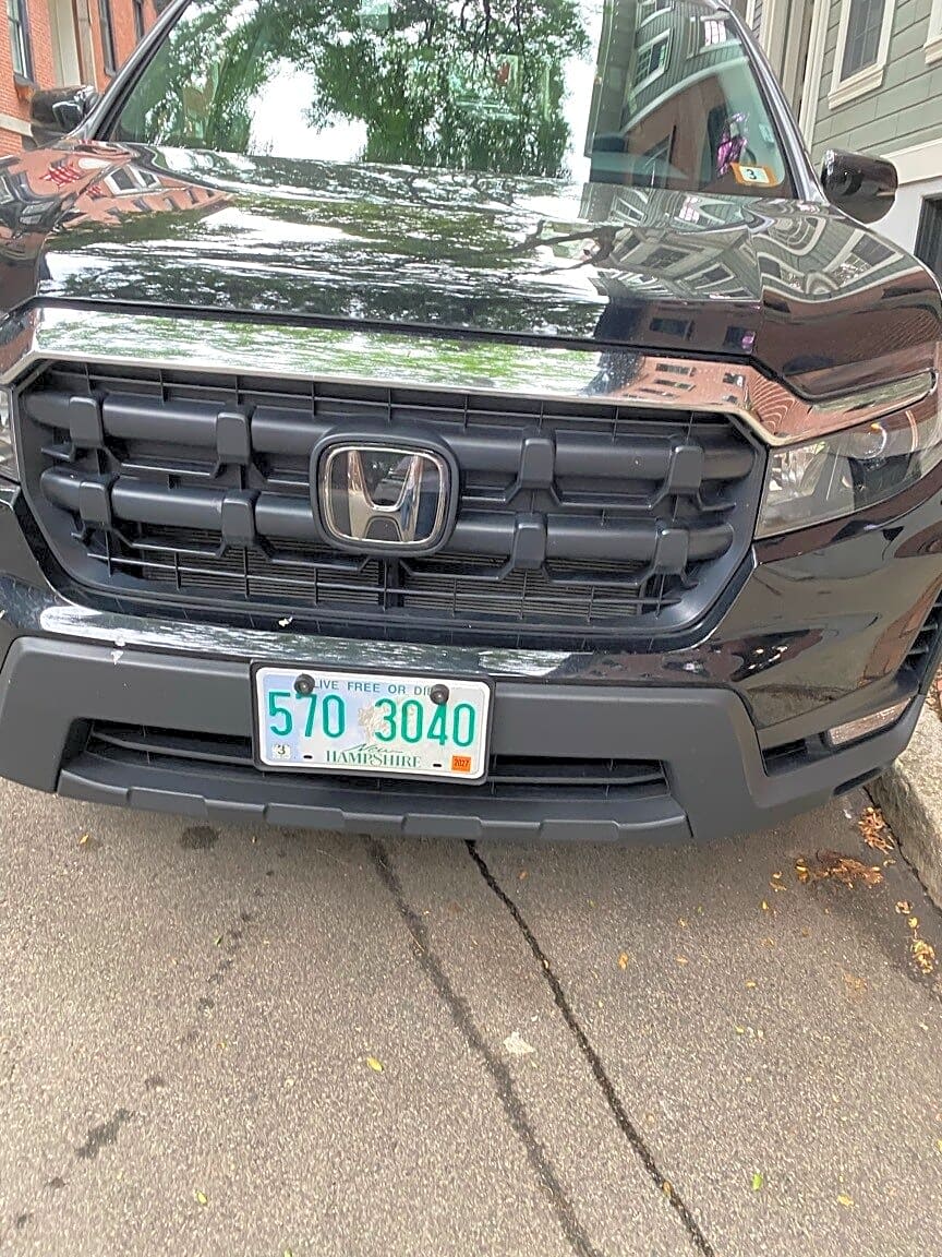 Image submitted with report