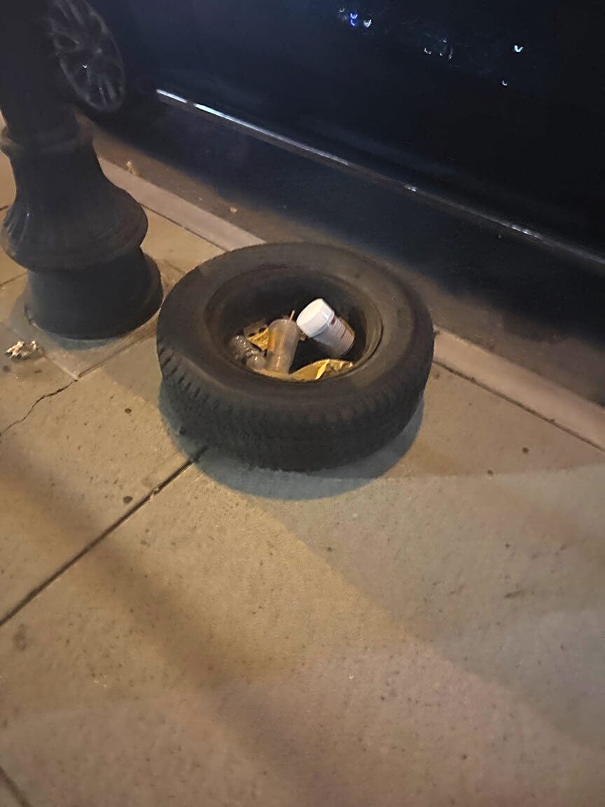 Image submitted with report