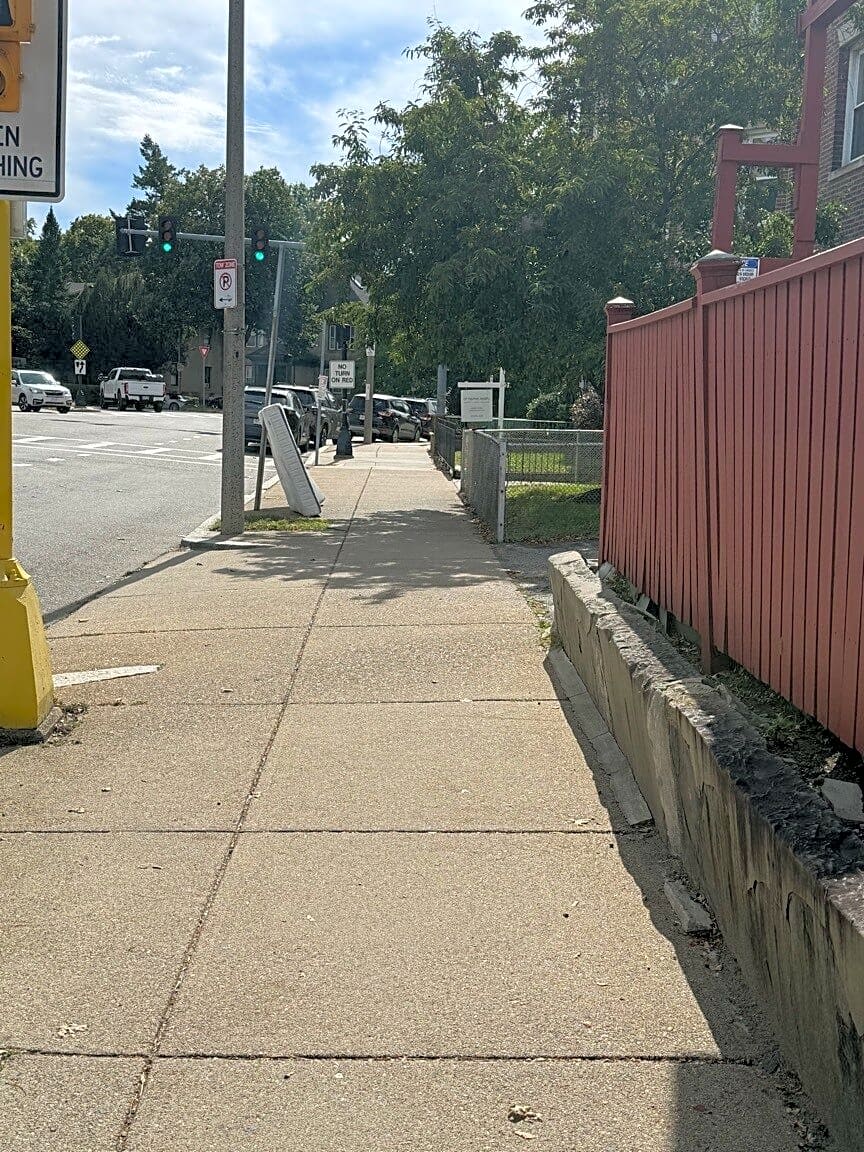 Image submitted with report