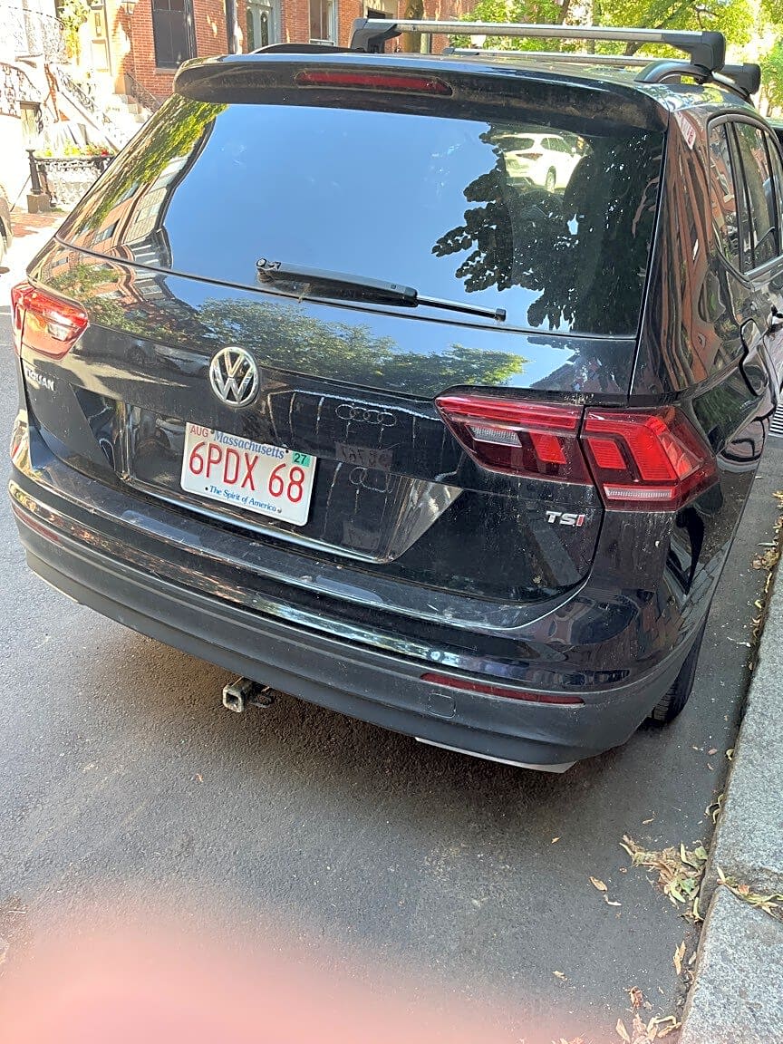 Image submitted with report