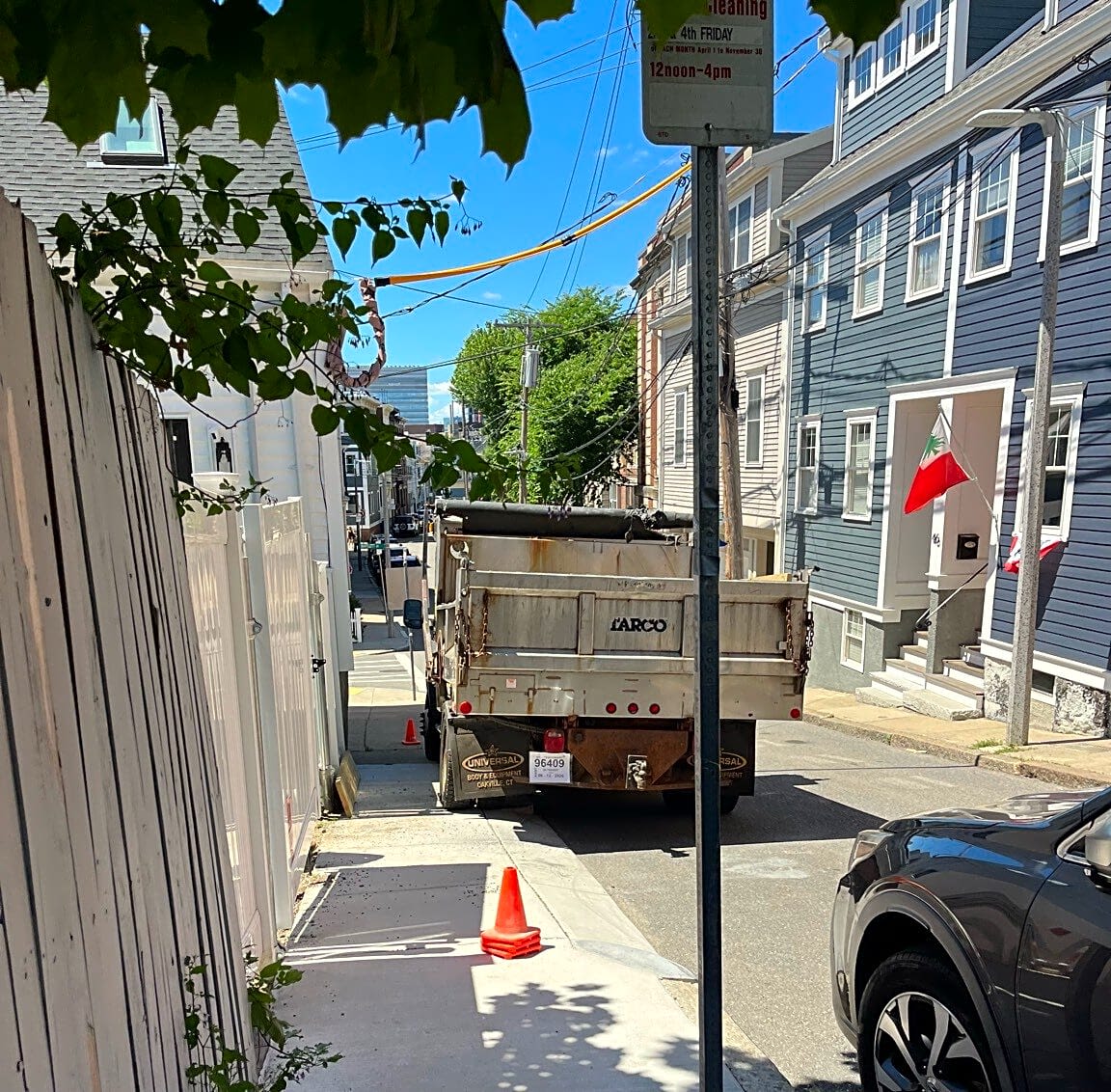 Image submitted with report