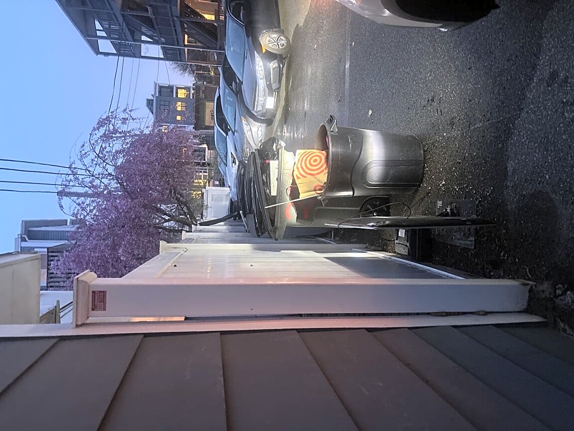 Image submitted with report