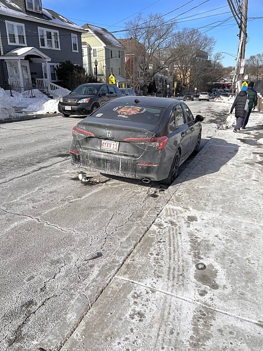 Image submitted with report