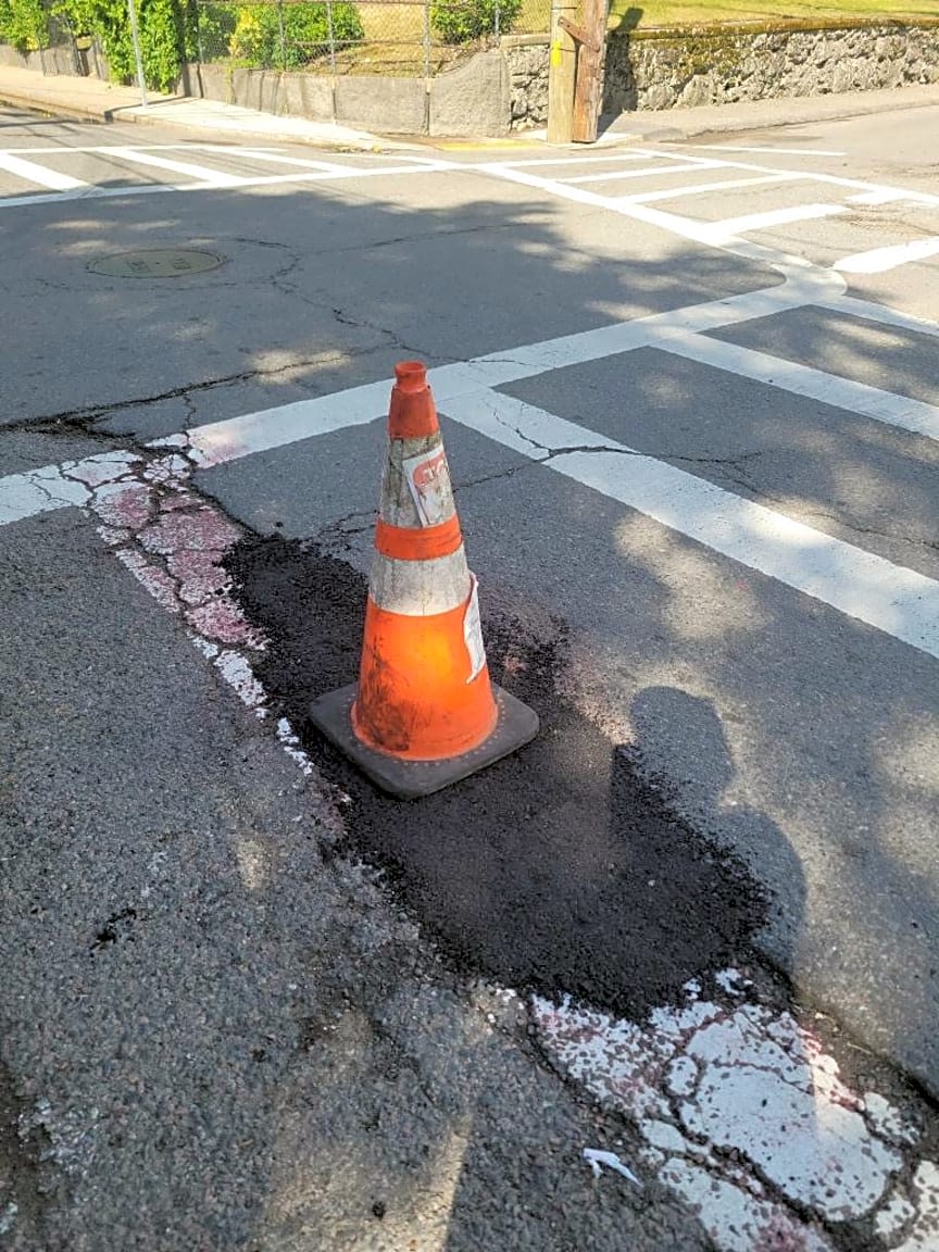 Image submitted with report