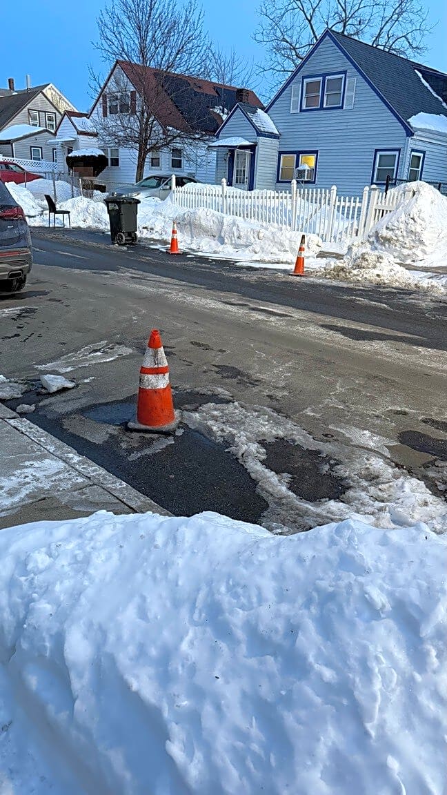 Image submitted with report