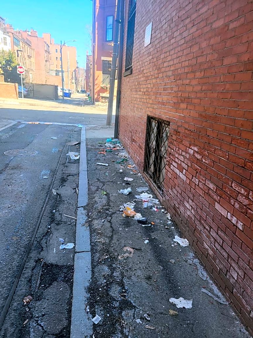 Image submitted with report