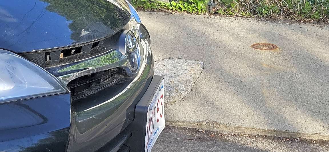 Image submitted with report