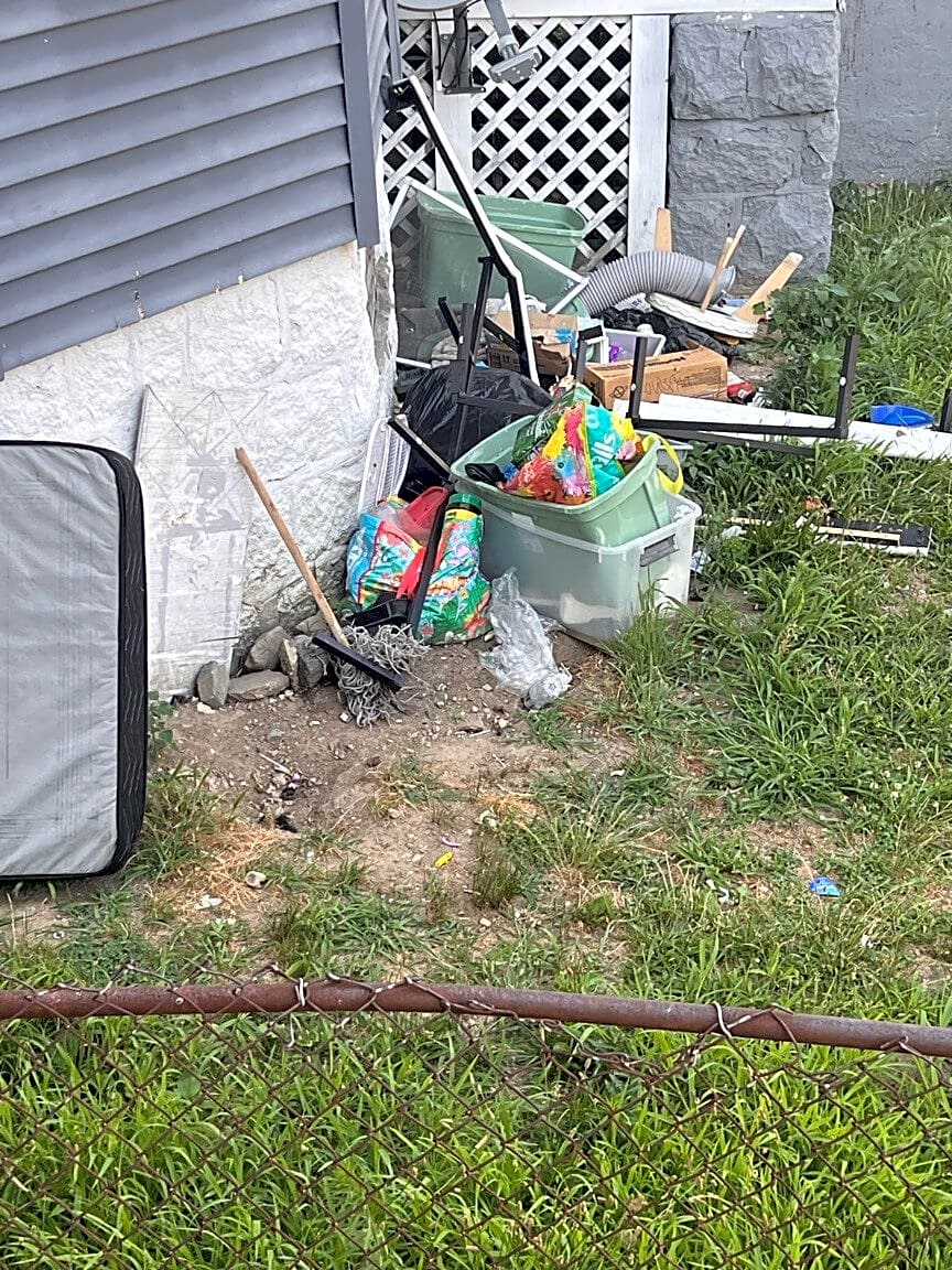 Image submitted with report