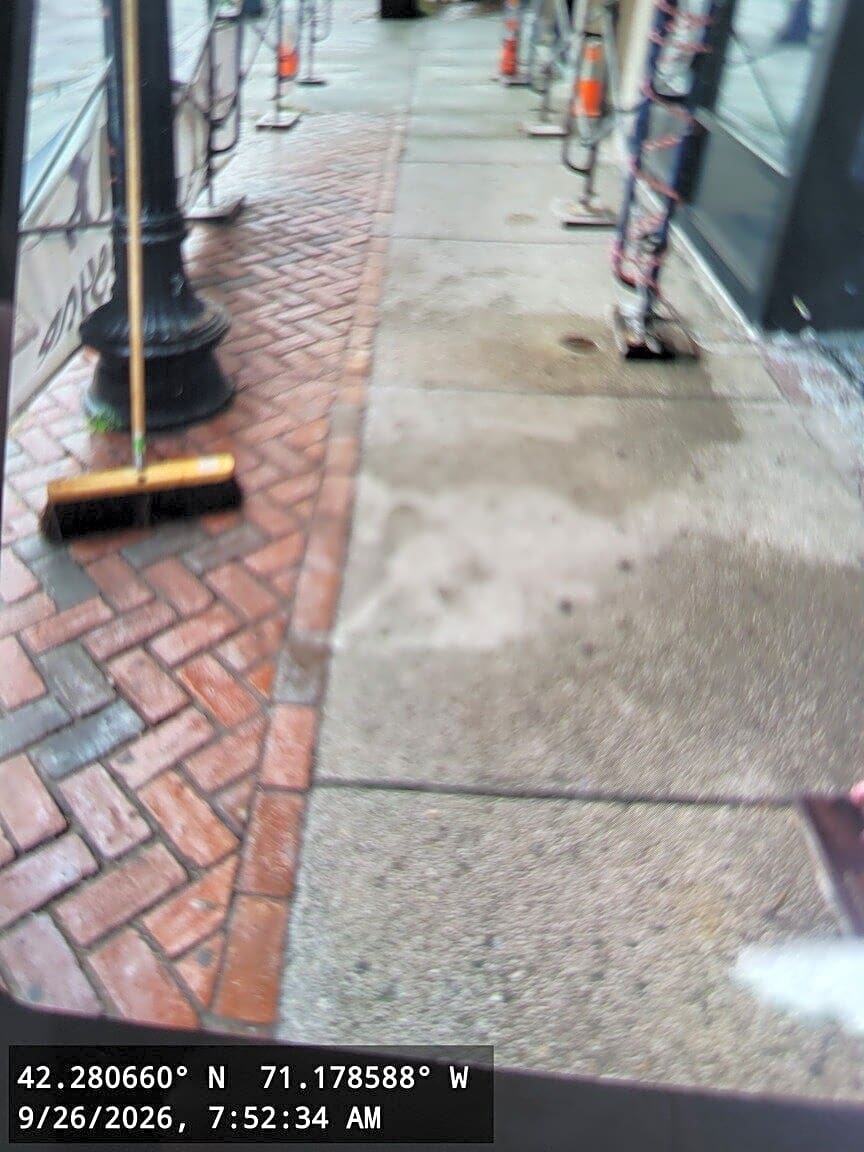 Image submitted with report