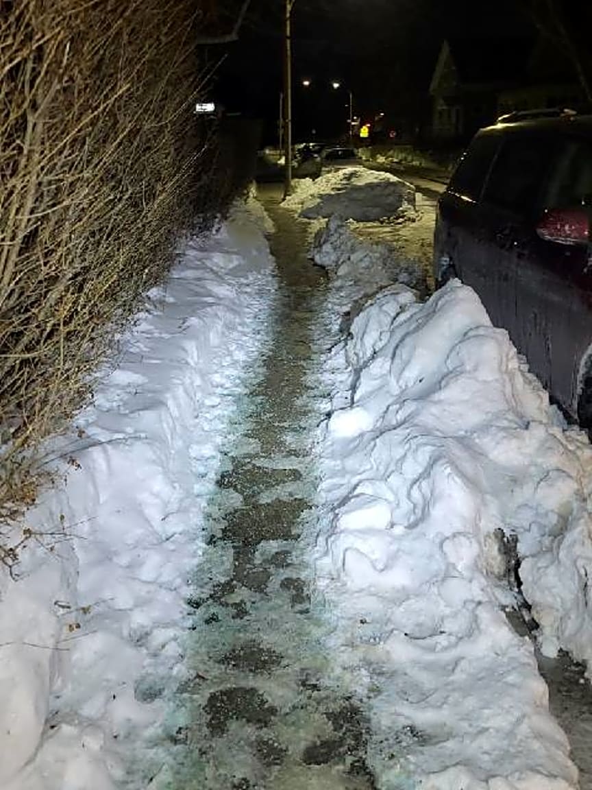 Image submitted with report