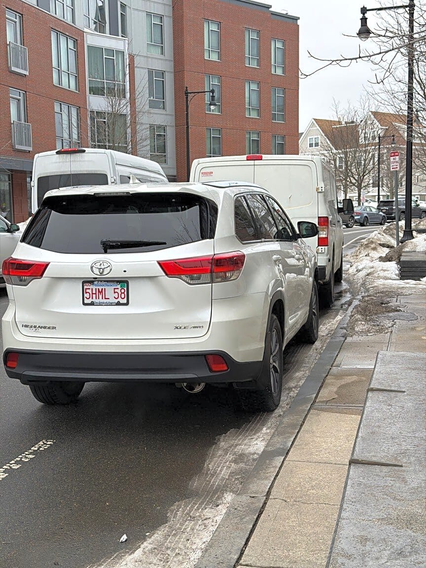 Image submitted with report