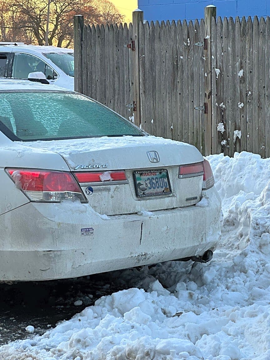 Image submitted with report