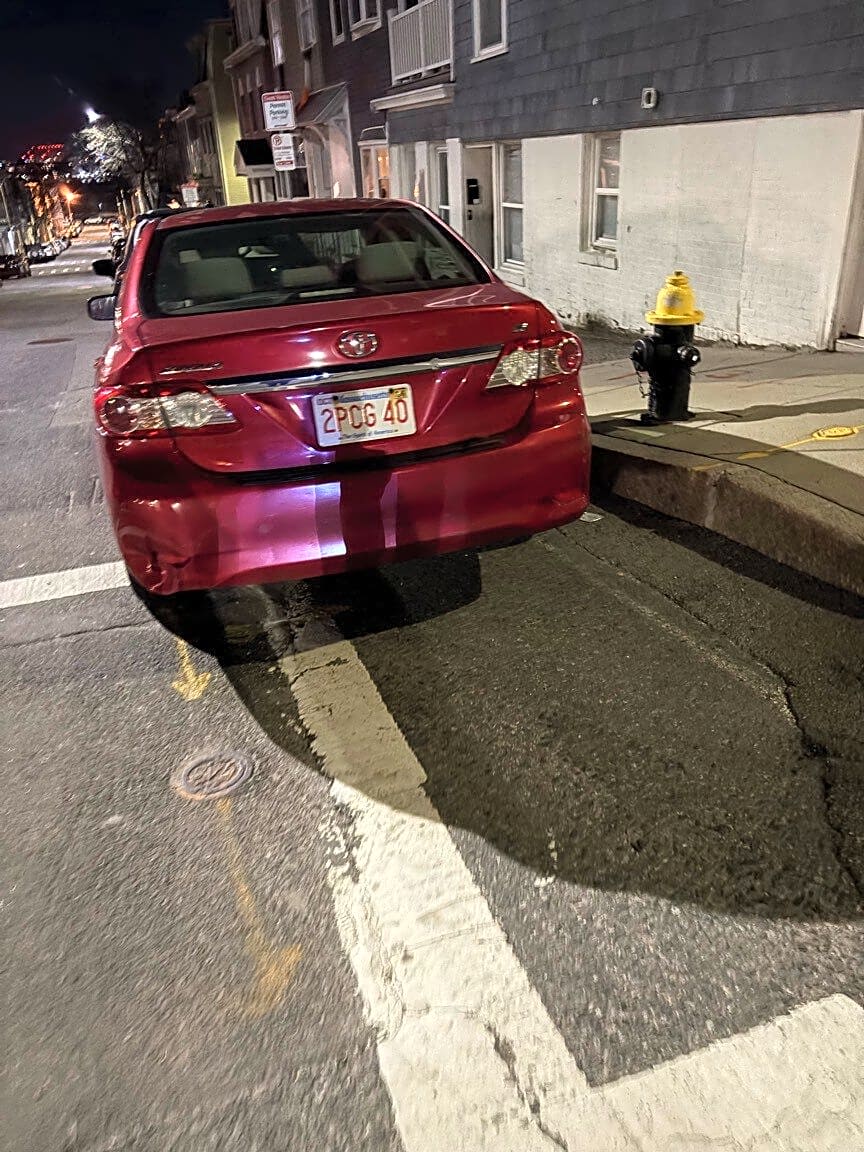 Image submitted with report