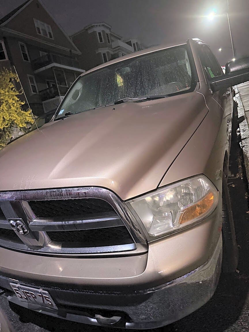 Image submitted with report