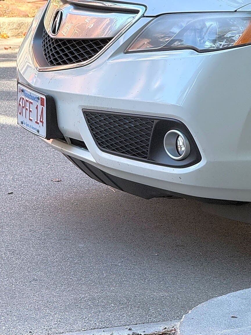 Image submitted with report